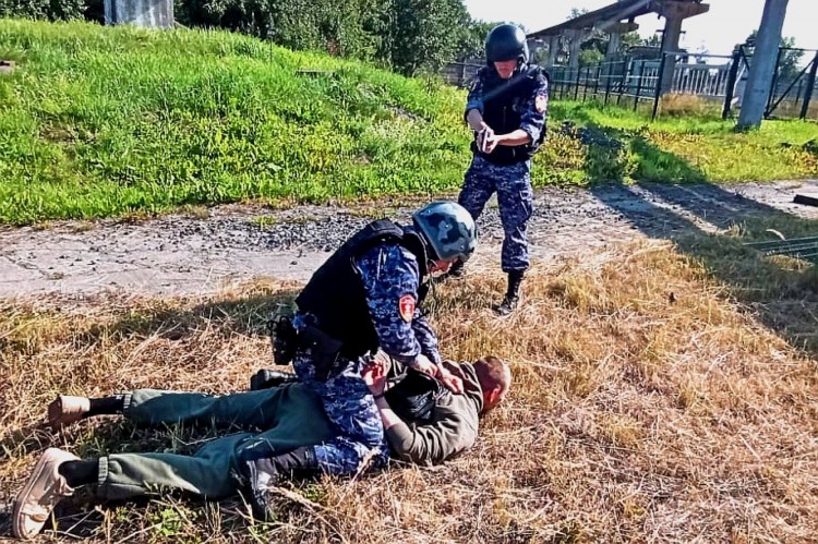 На северодвинской ТЭЦ отработали задержание злоумышленников